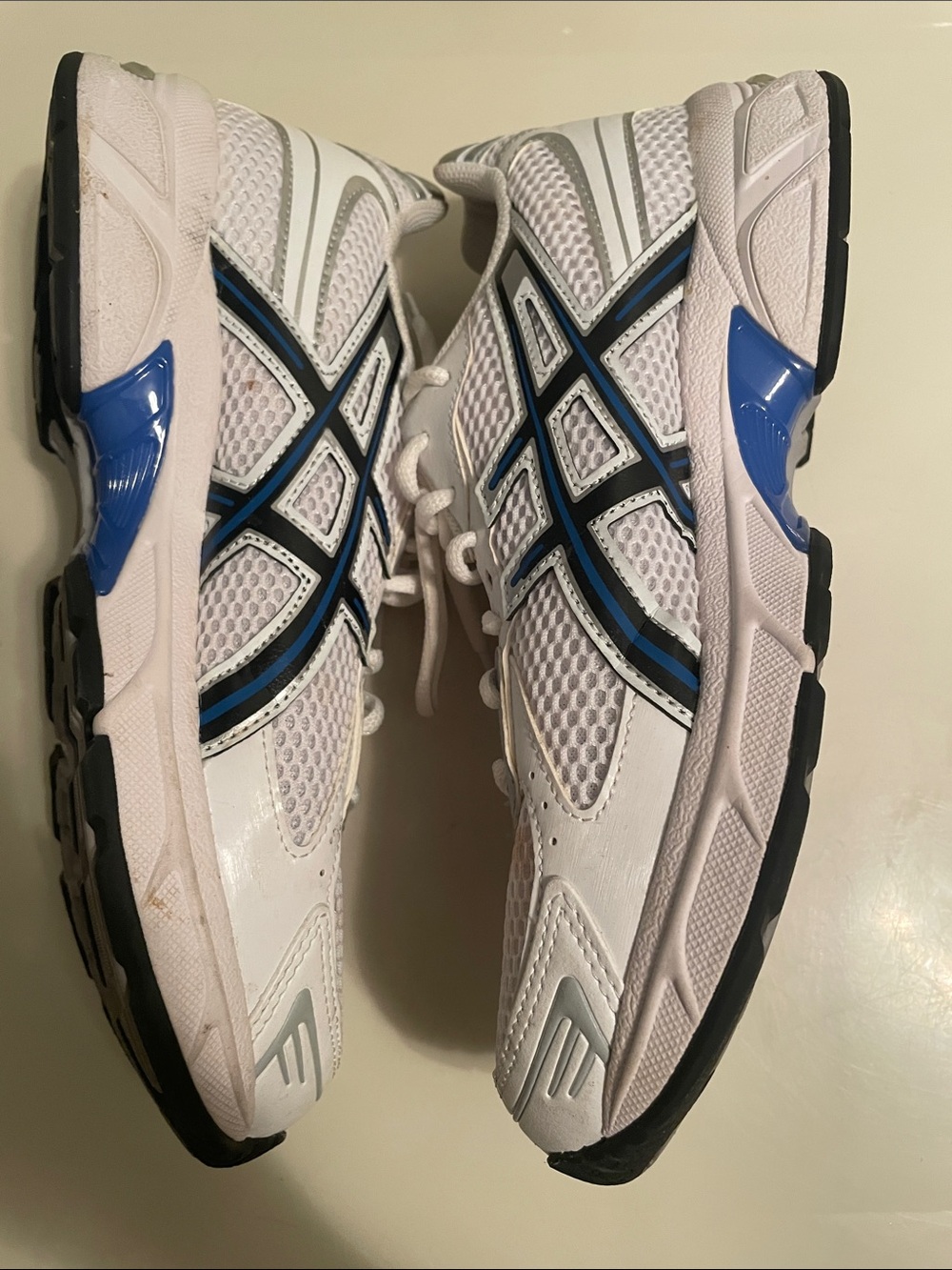 Asics Gel 1130 White and Blue  Lowtop sneakers